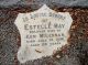 Photo of headstones/thumb_Estelle May Mclennan (nee Caldwell) d1939 hdstn Heathcote